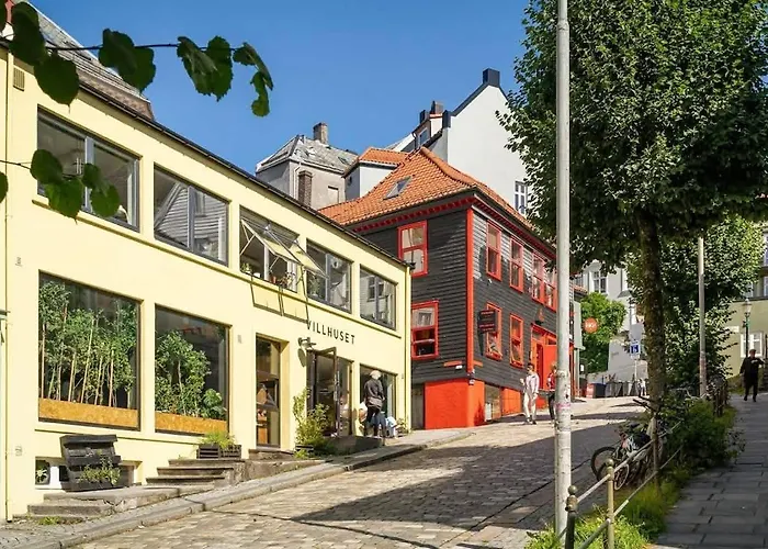 Apartmán Dinbnb L 50 Meters To Bryggen L New 2023 L Sunny Backyard *