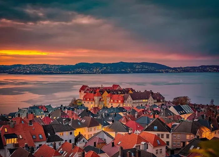 Dinbnb L 50 Meters To Bryggen L New 2023 L Sunny Backyard