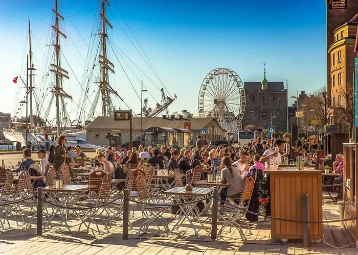 Apartmán Dinbnb L 50 Meters To Bryggen L New 2023 L Sunny Backyard *